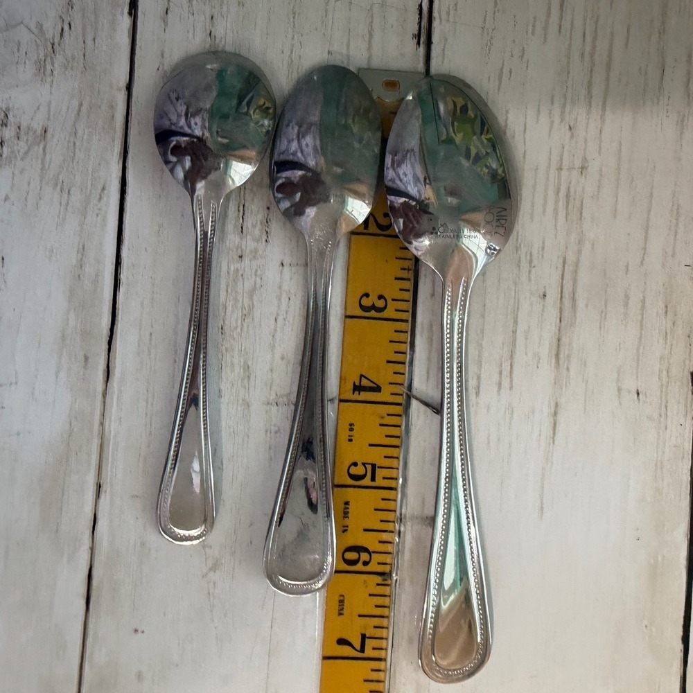 Gibson Bead 18/0 Stainless Flatware Replacement Pcs Set Of 28 - Picture 8 of 13